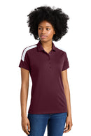 Sport-Tek ®  Women's Competitor   United Polo LST104 - Maroon/ White