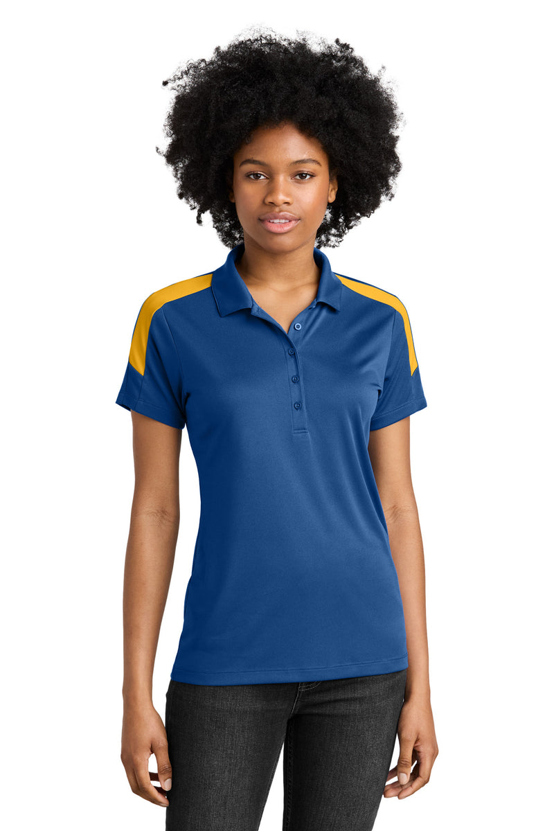 Sport-Tek ®  Women's Competitor   United Polo LST104 - Royal/ Gold
