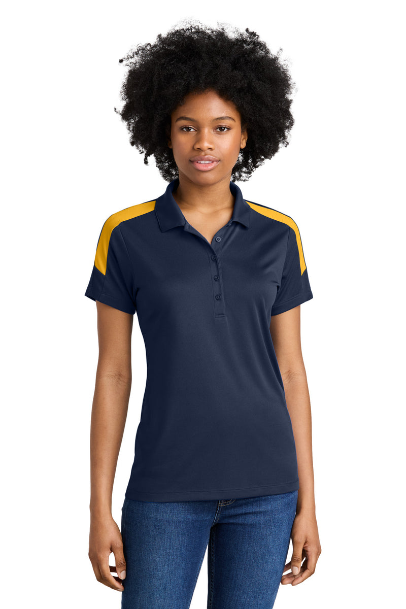 Sport-Tek ®  Women's Competitor   United Polo LST104 - True Navy/ Gold