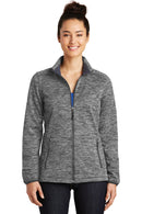 Sport-Tek ®  Women's PosiCharge ®  Electric Heather Soft Shell Jacket. LST30