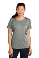Sport-Tek ®  Women's PosiCharge ®  Competitor Tee. LST350 - Grey Concrete Heather