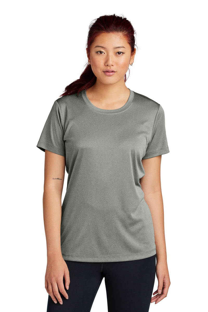 Sport-Tek ®  Women's PosiCharge ®  Competitor Tee. LST350 - Grey Concrete Heather