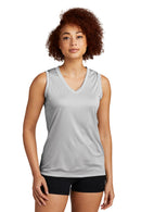 Sport-Tek ®  Women's Sleeveless PosiCharge ®  Competitor V-Neck Tee. LST352