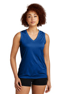 Sport-Tek ®  Women's Sleeveless PosiCharge ®  Competitor V-Neck Tee. LST352