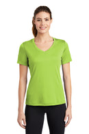 Sport-Tek ®  Women's PosiCharge ®  Competitor V-Neck Tee. LST353 - Lime Shock
