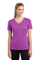 Sport-Tek ®  Women's PosiCharge ®  Competitor V-Neck Tee. LST353 - Pink Orchid