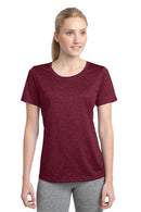 Sport-Tek ®  Women's Heather Contender   Scoop Neck Tee. LST360 - Cardinal Heather