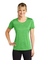 Sport-Tek ®  Women's Heather Contender   Scoop Neck Tee. LST360 - Turf Green Heather