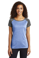 Sport-Tek  ®  Women's Heather-On-Heather Contender    Scoop Neck Tee. LST362