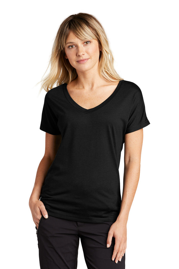 Sport-Tek  ®  Women's PosiCharge  ®  Tri-Blend Wicking Dolman Tee. LST401