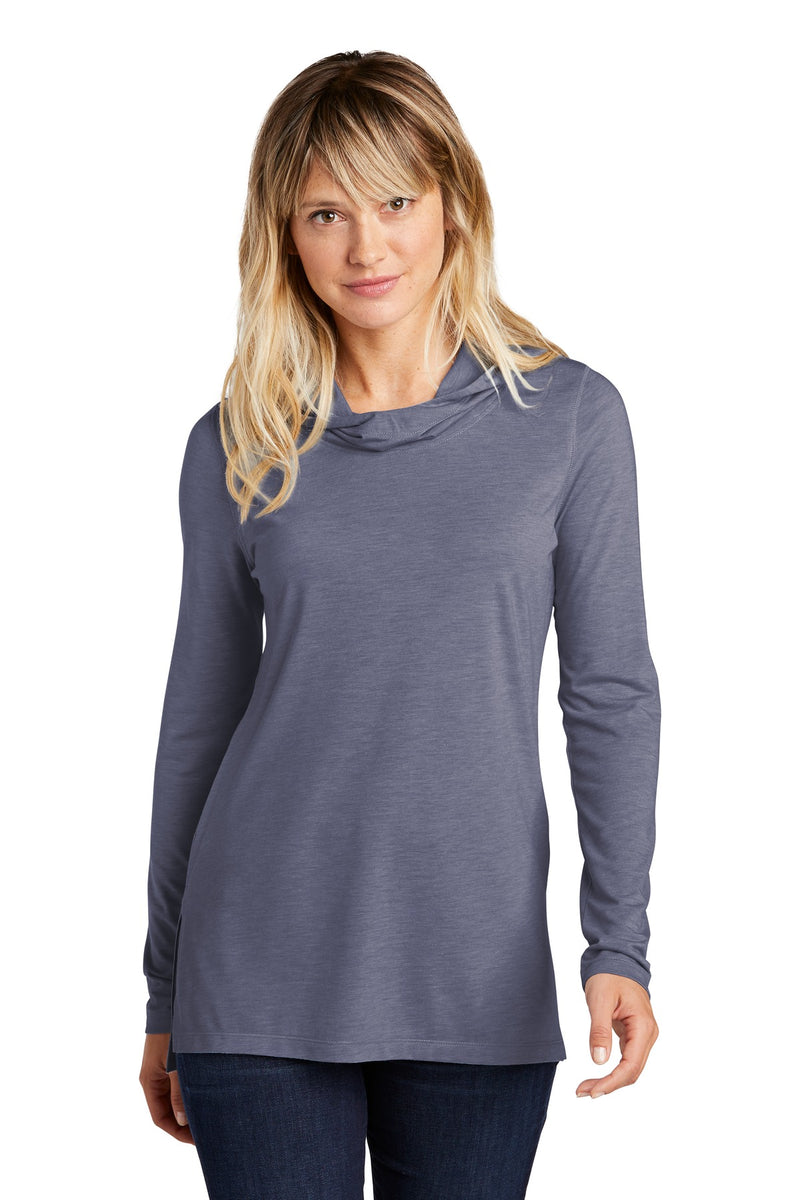 Sport-Tek ®  Women's PosiCharge  ®  Tri-Blend Wicking Long Sleeve Hoodie LST406