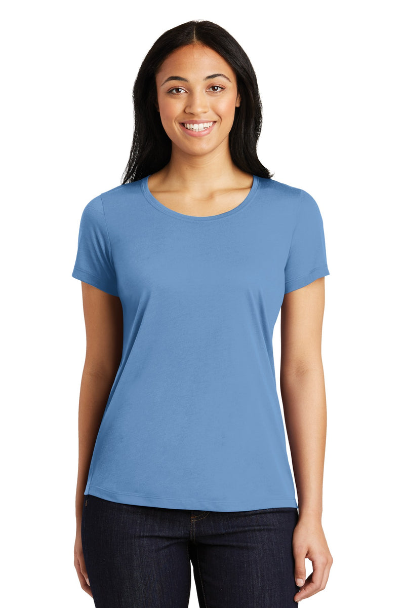 Sport-Tek ®  Women's PosiCharge ®  Competitor   Cotton Touch   Scoop Neck Tee. LST450