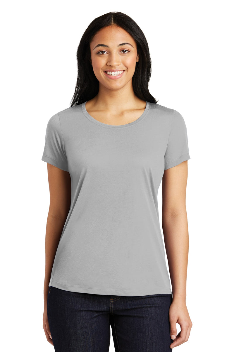 Sport-Tek ®  Women's PosiCharge ®  Competitor   Cotton Touch   Scoop Neck Tee. LST450