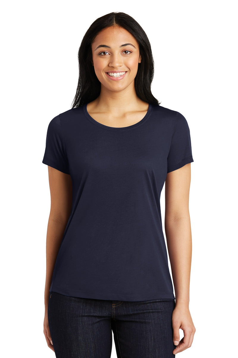 Sport-Tek ®  Women's PosiCharge ®  Competitor   Cotton Touch   Scoop Neck Tee. LST450
