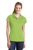 Sport-Tek ®  Women's Contrast Stitch Micropique Sport-Wick® Polo. LST659
