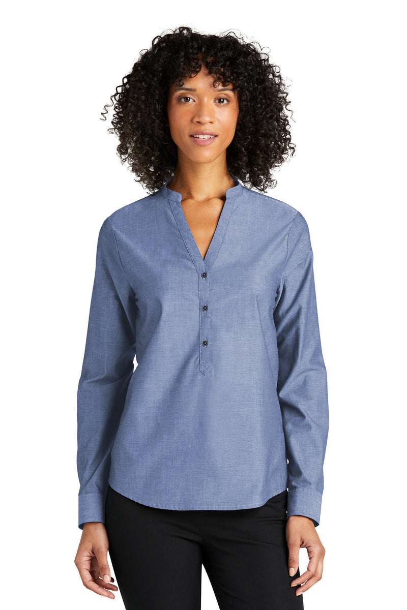 Port Authority ®  Women's Long Sleeve Chambray Easy Care Shirt LW382