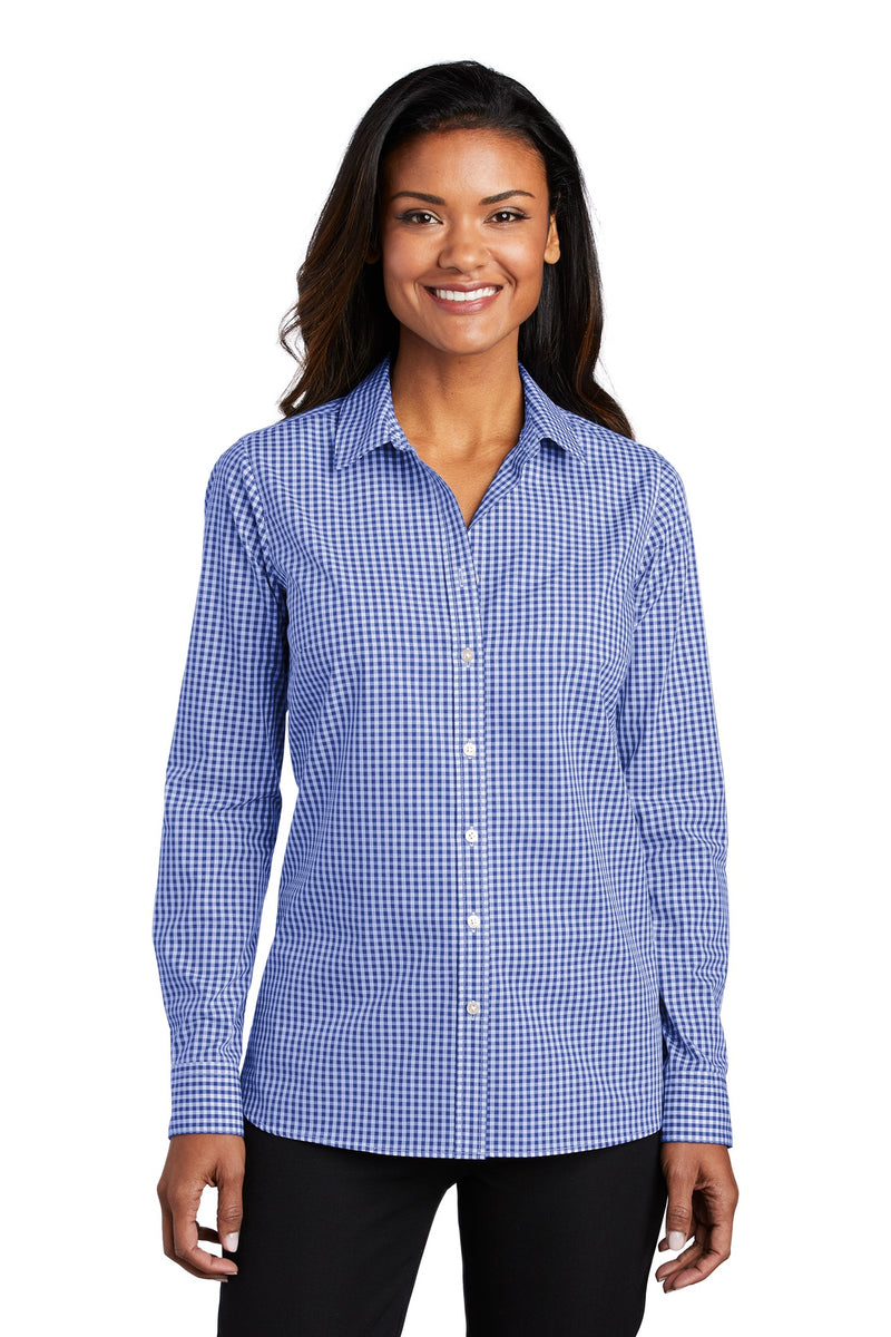 Port Authority  ®  Women's Broadcloth Gingham Easy Care Shirt LW644