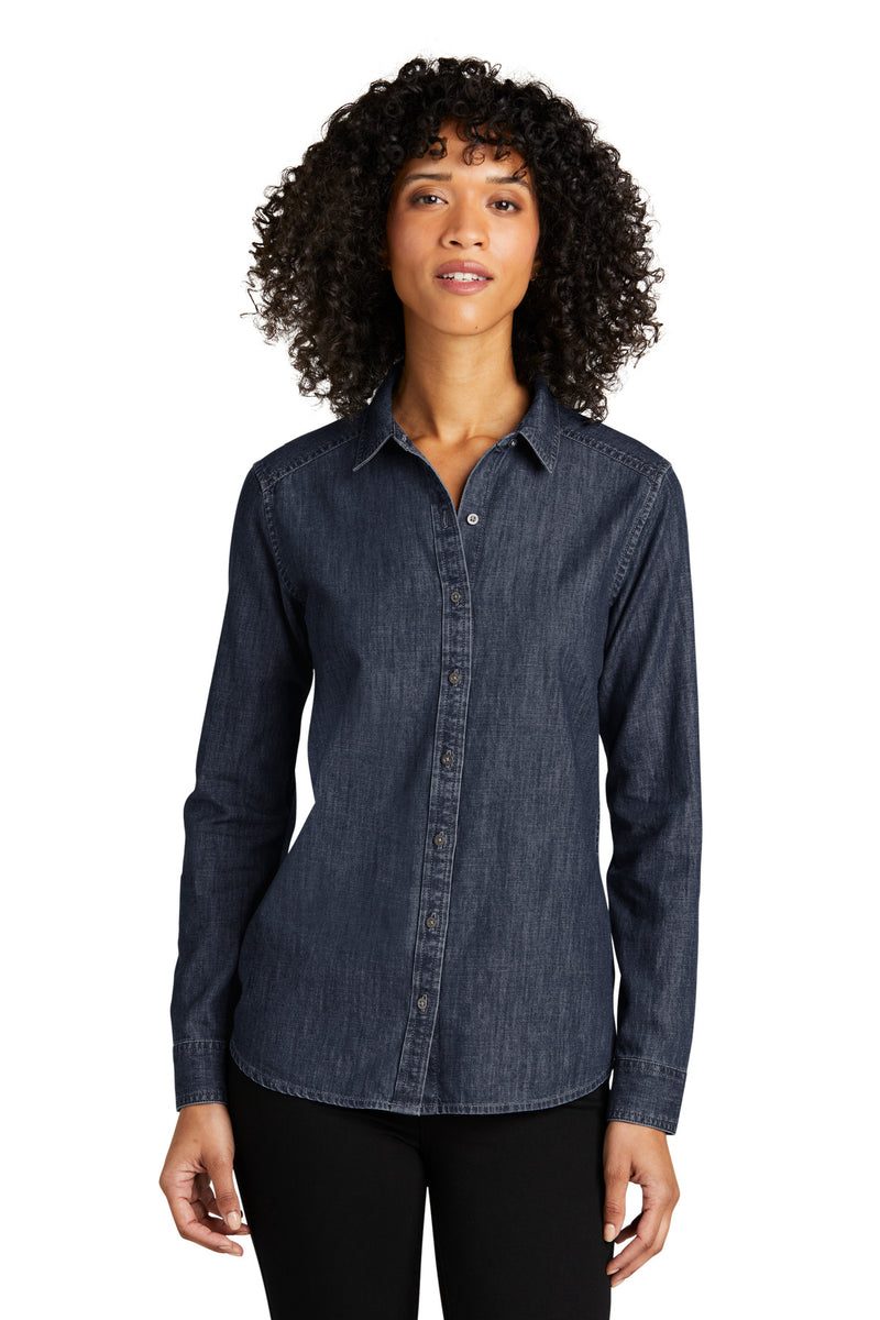 Port Authority ®  Women's Long Sleeve Perfect Denim Shirt LW676