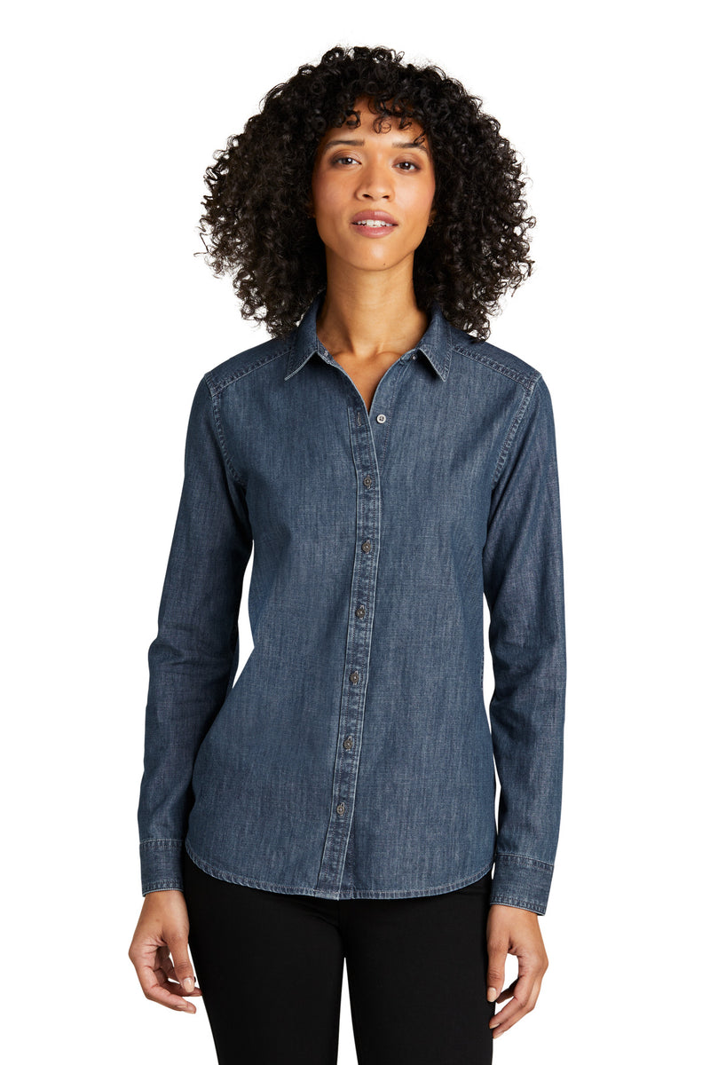 Port Authority ®  Women's Long Sleeve Perfect Denim Shirt LW676