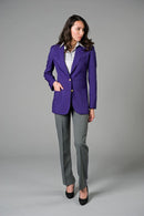 Ladies Purple Blazer