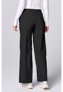 Med Couture Wide Leg Pintuck Pant. Item MC00009 in MC INSIGHT Collection. Live Chat for Bulk Discounts.