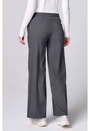 Med Couture Wide Leg Pintuck Pant. Item MC00009 in MC INSIGHT Collection. Live Chat for Bulk Discounts.