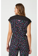 Med Couture Printed Dolman Top. Item MC00015 in MC AMP Collection. Live Chat for Bulk Discounts.