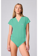 Med Couture One Pocket Bodysuit. Item MC00017 in MC AMP Collection. Live Chat for Bulk Discounts.