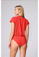 Med Couture One Pocket Bodysuit. Item MC00017 in MC AMP Collection. Live Chat for Bulk Discounts.