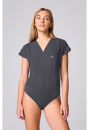 Med Couture One Pocket Bodysuit. Item MC00017 in MC AMP Collection. Live Chat for Bulk Discounts.