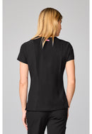 Med Couture Four Pocket Round Neck Top. Item MC00027 in MC AMP Collection. Live Chat for Bulk Discounts.
