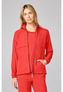 Med Couture Warm Up Jacket. Item MC00028 in MC AMP Collection. Live Chat for Bulk Discounts.