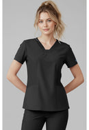Med Couture V-Neck Top. Item MC00077 in MC INSIGHT Collection. Live Chat for Bulk Discounts.