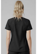 Med Couture V-Neck Top. Item MC00077 in MC INSIGHT Collection. Live Chat for Bulk Discounts.