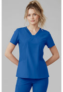 Med Couture V-Neck Top. Item MC00077 in MC INSIGHT Collection. Live Chat for Bulk Discounts.
