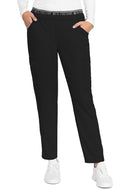 Med Couture Mid Rise Pull-on Tapered Leg Ankle Pant. Item MC009P in MC INSIGHT Collection. Live Chat for Bulk Discounts.