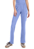 Med Couture Women's Mid Rise Flare Leg Pant. Item MC010P in MC INSIGHT Collection. Live Chat for Bulk Discounts.