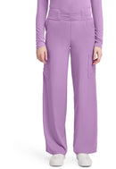 Med Couture Women's 5-Pocket Ruched Wide Leg Pant. Item MC011P in MC INSIGHT Collection. Live Chat for Bulk Discounts.