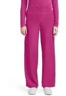 Med Couture Women's 5-Pocket Ruched Wide Leg Pant. Item MC011 in MC INSIGHT Collection. Live Chat for Bulk Discounts.