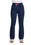 Med Couture Women's High Rise 4-Pocket Flare Pant. Item MC104P in MC AMP Collection. Live Chat for Bulk Discounts.