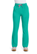 Med Couture Women's High Rise 4-Pocket Flare Pant. Item MC104P in MC AMP Collection. Live Chat for Bulk Discounts.