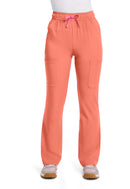 Med Couture Women's High Rise 4-Pocket Flare Pant. Item MC104 in MC AMP Collection. Live Chat for Bulk Discounts.