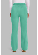 Med Couture Women's High Rise 4-Pocket Flare Pant. Item MC104 in MC AMP Collection. Live Chat for Bulk Discounts.