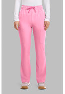 Med Couture Women's High Rise 4-Pocket Flare Pant. Item MC104 in MC AMP Collection. Live Chat for Bulk Discounts.