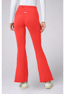 Med Couture Flare Leg Yoga Pant. Item MC150P in MC AMP KNIT Collection. Live Chat for Bulk Discounts.