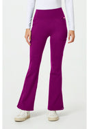 Med Couture Flare Leg Yoga Pant. Item MC150P in MC AMP KNIT Collection. Live Chat for Bulk Discounts.