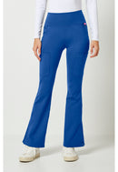 Med Couture Flare Leg Yoga Pant. Item MC150P in MC AMP KNIT Collection. Live Chat for Bulk Discounts.