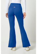 Med Couture Flare Leg Yoga Pant. Item MC150P in MC AMP KNIT Collection. Live Chat for Bulk Discounts.
