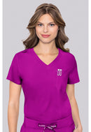 Med Couture One Pocket Tuck-In Top. Item MC2432 in MC INSIGHT Collection. Live Chat for Bulk Discounts.