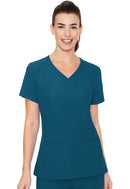 Med Couture Side Pocket Top. Item MC2468 in MC INSIGHT Collection. Live Chat for Bulk Discounts.